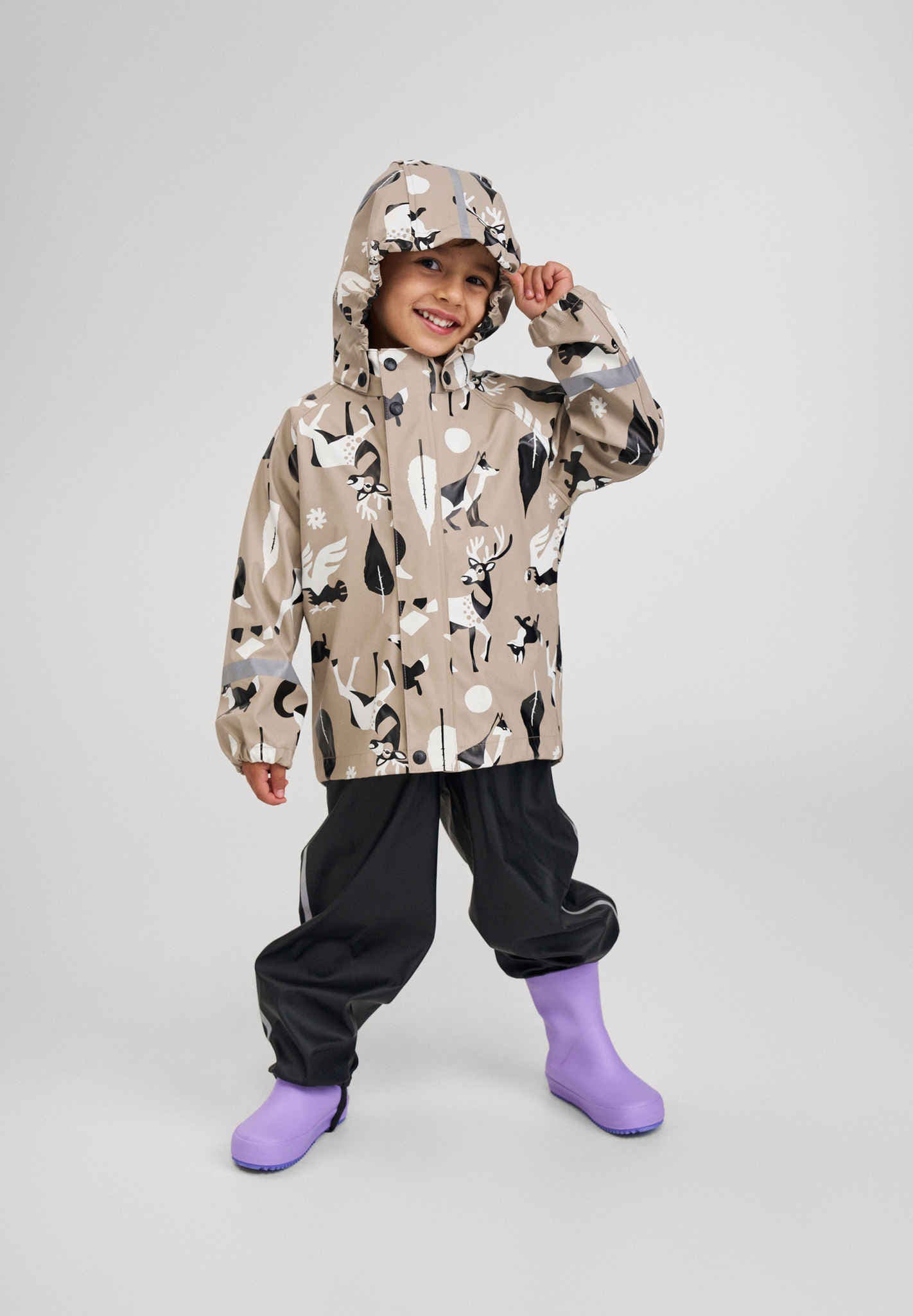 Kids' barefoot rain boots Ankka Shoes