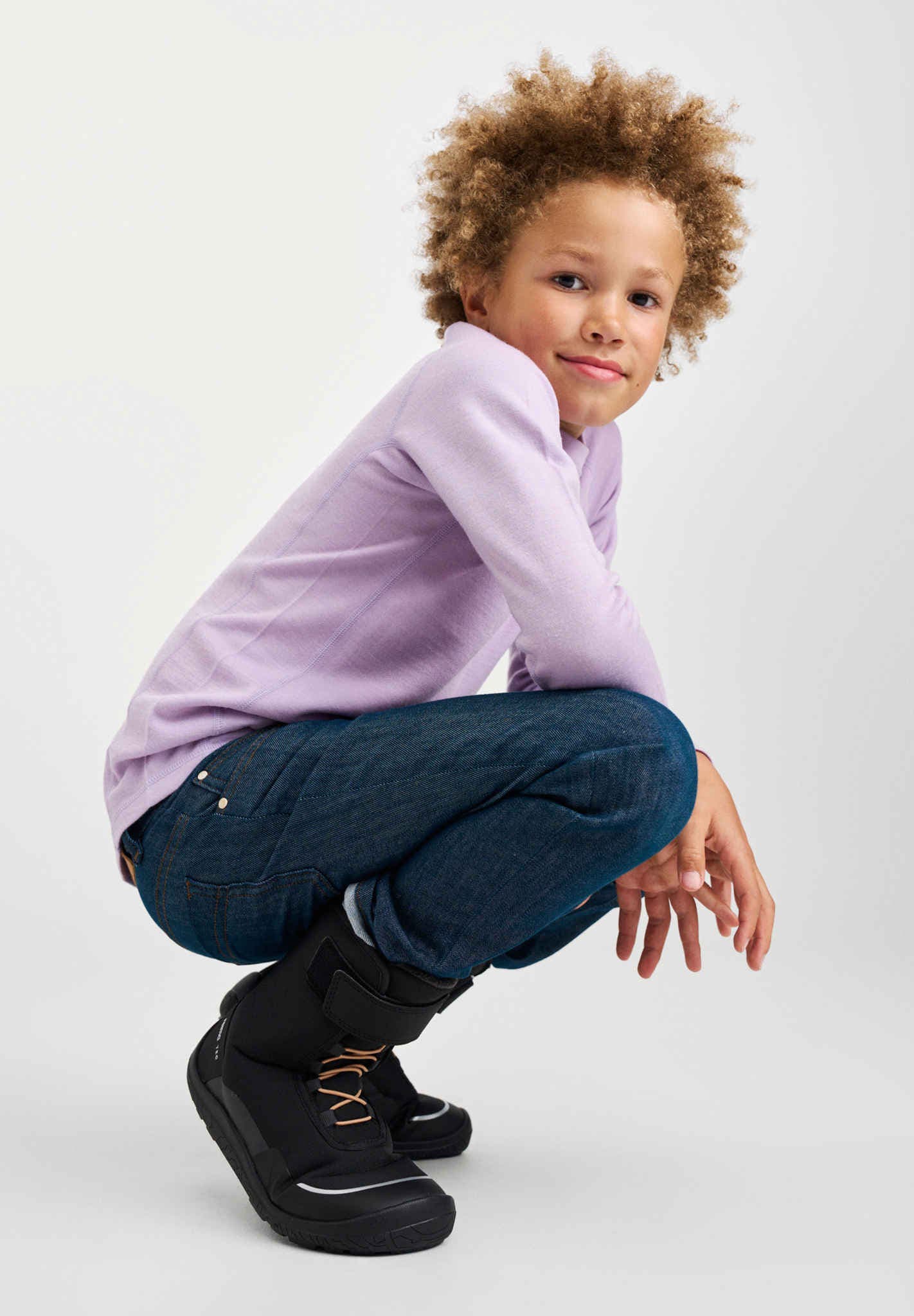 Kids' barefoot winter boots Talvella Junior Shoes