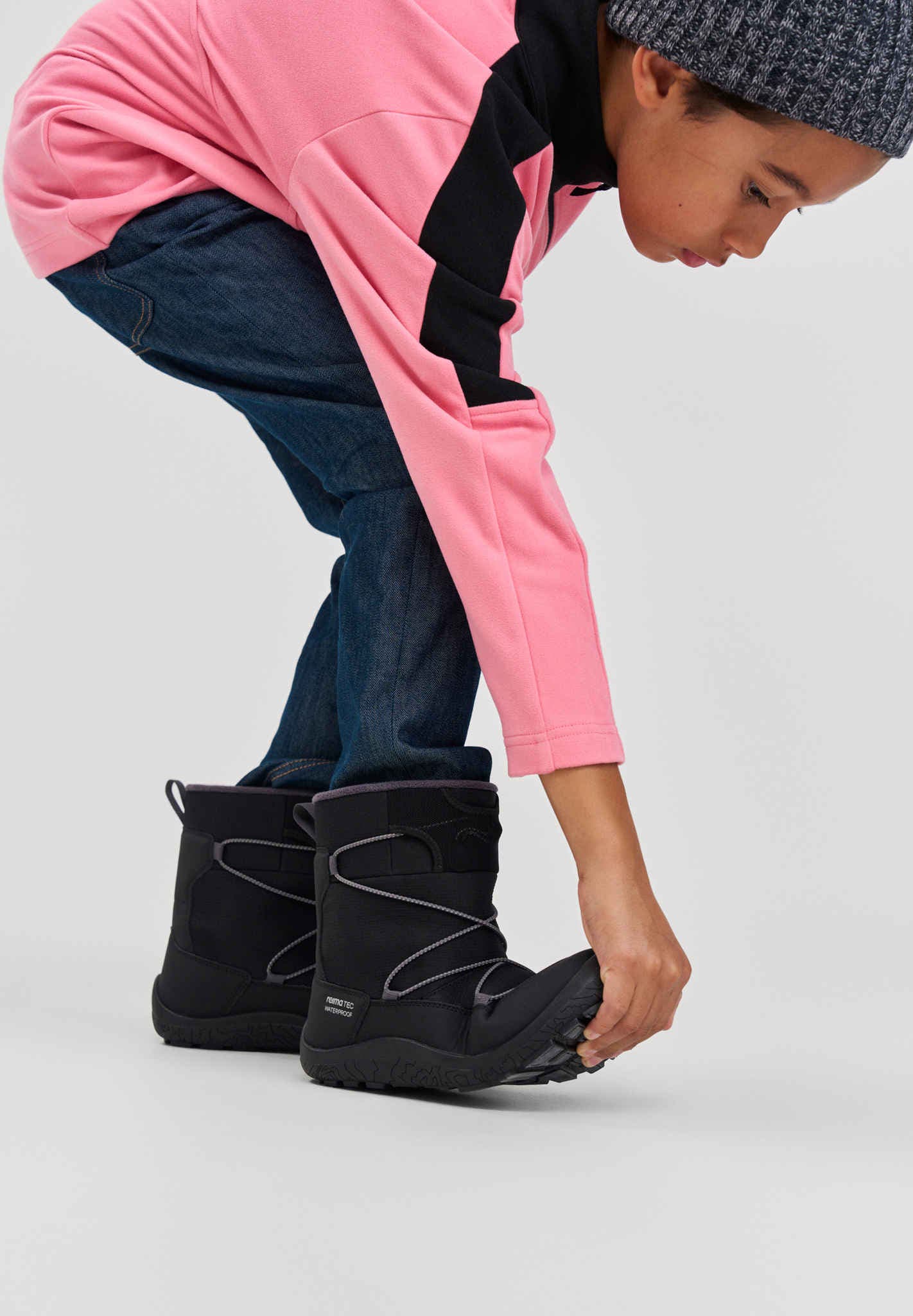 Kids' barefoot Winter boots Ensilumi Junior Winter