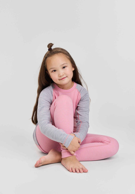 Kids' wool-lyocell base-layer set Taitoa Winter
