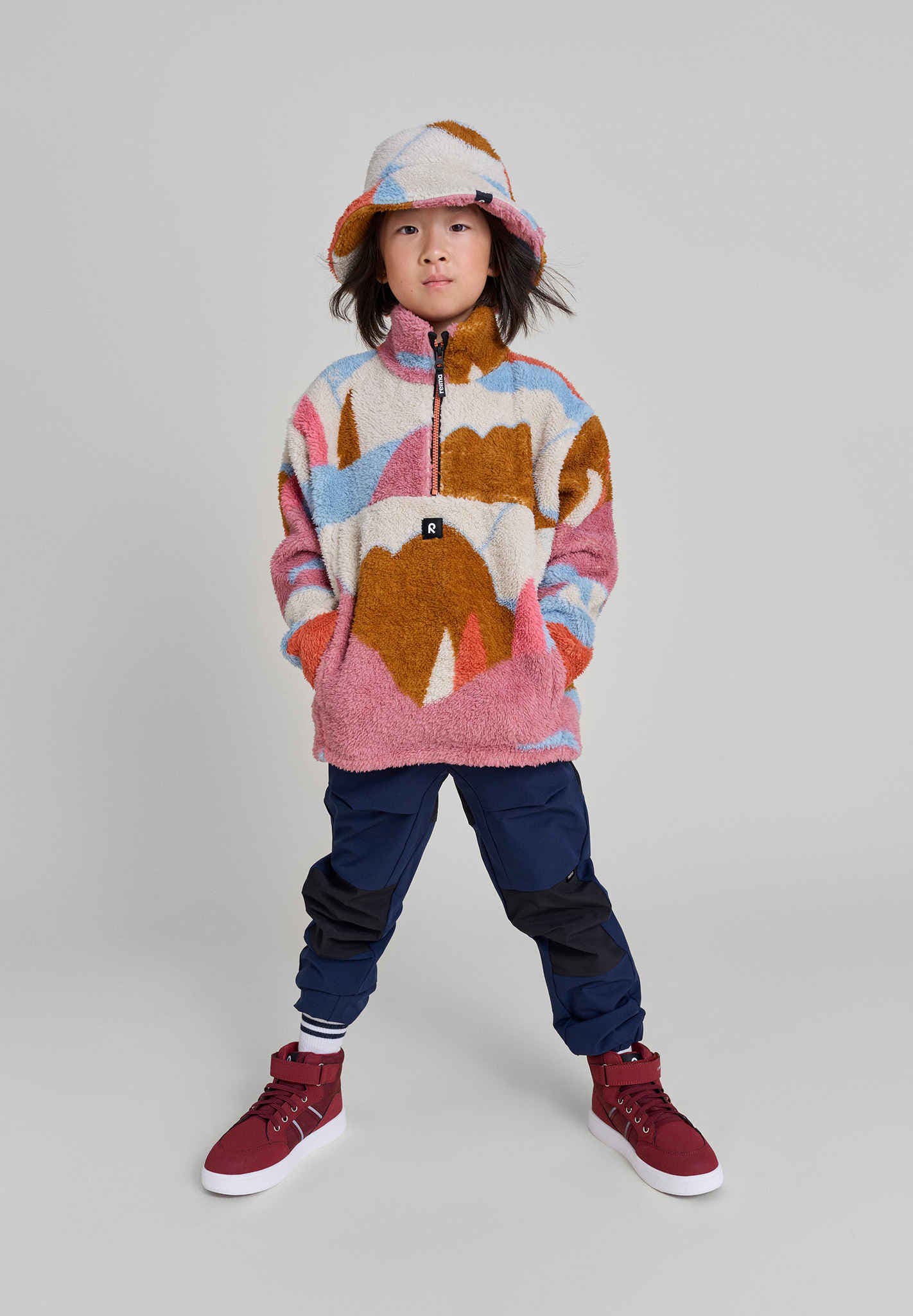 Kids waterproof mid-cut sneakers Skeitti Shoes