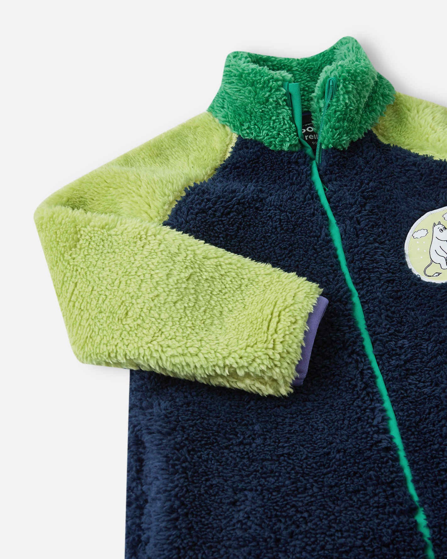 Toddlers' fleece jumpsuit Moomin Gladeligen Winter
