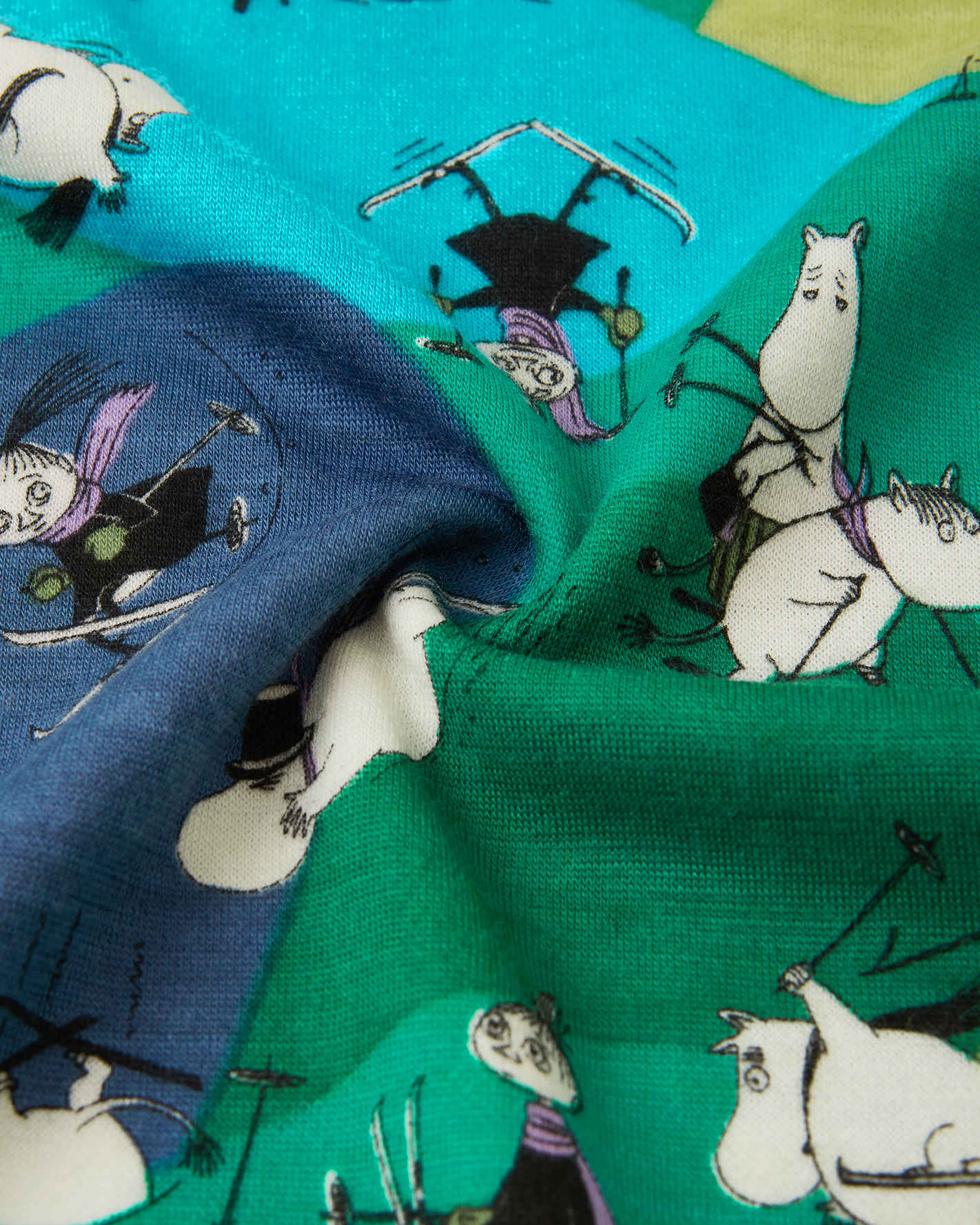 Toddlers' wool mix base-layer set Moomin Trivsam Winter