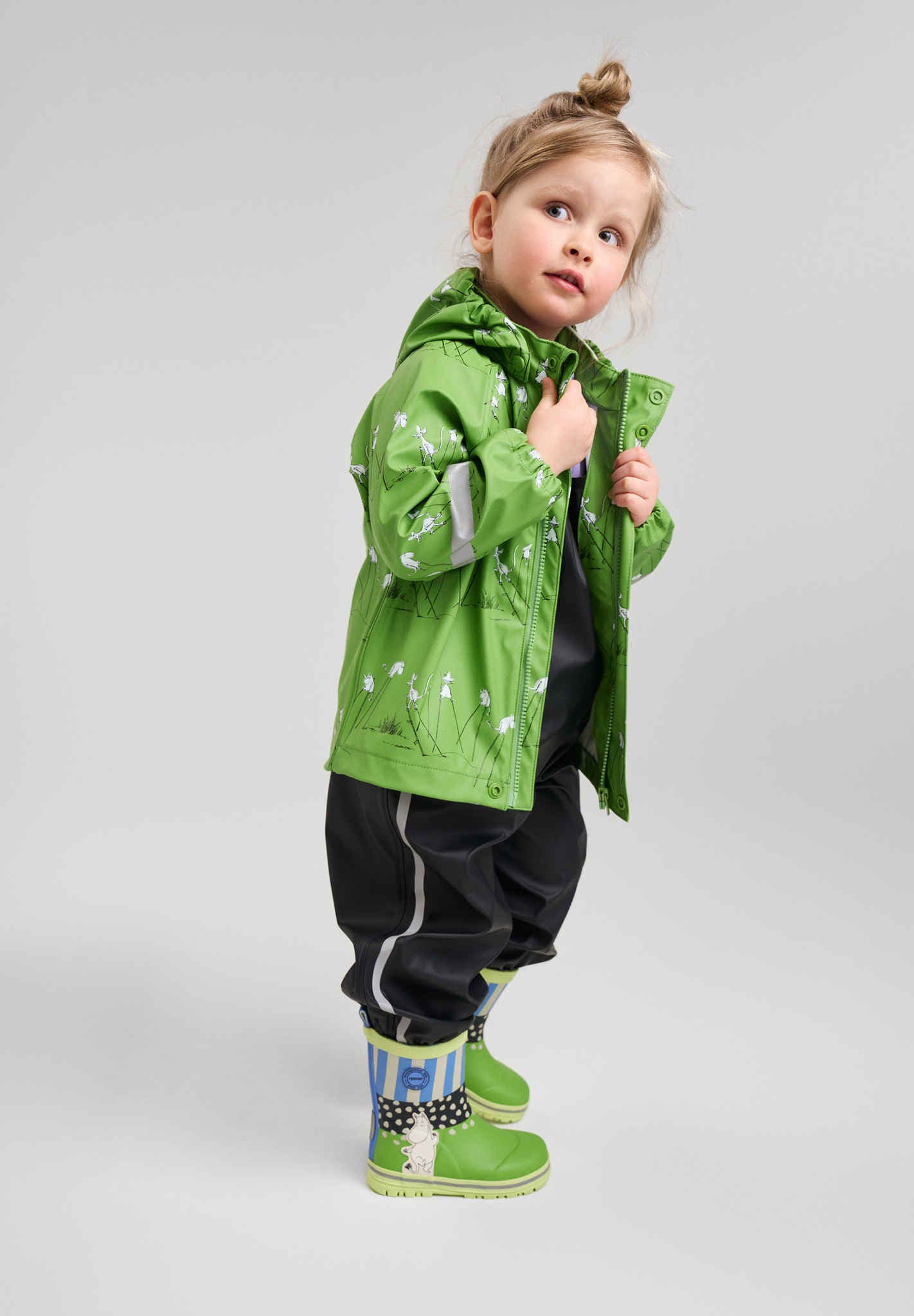 Toddlers' rain set Moomin Plask Outerwear