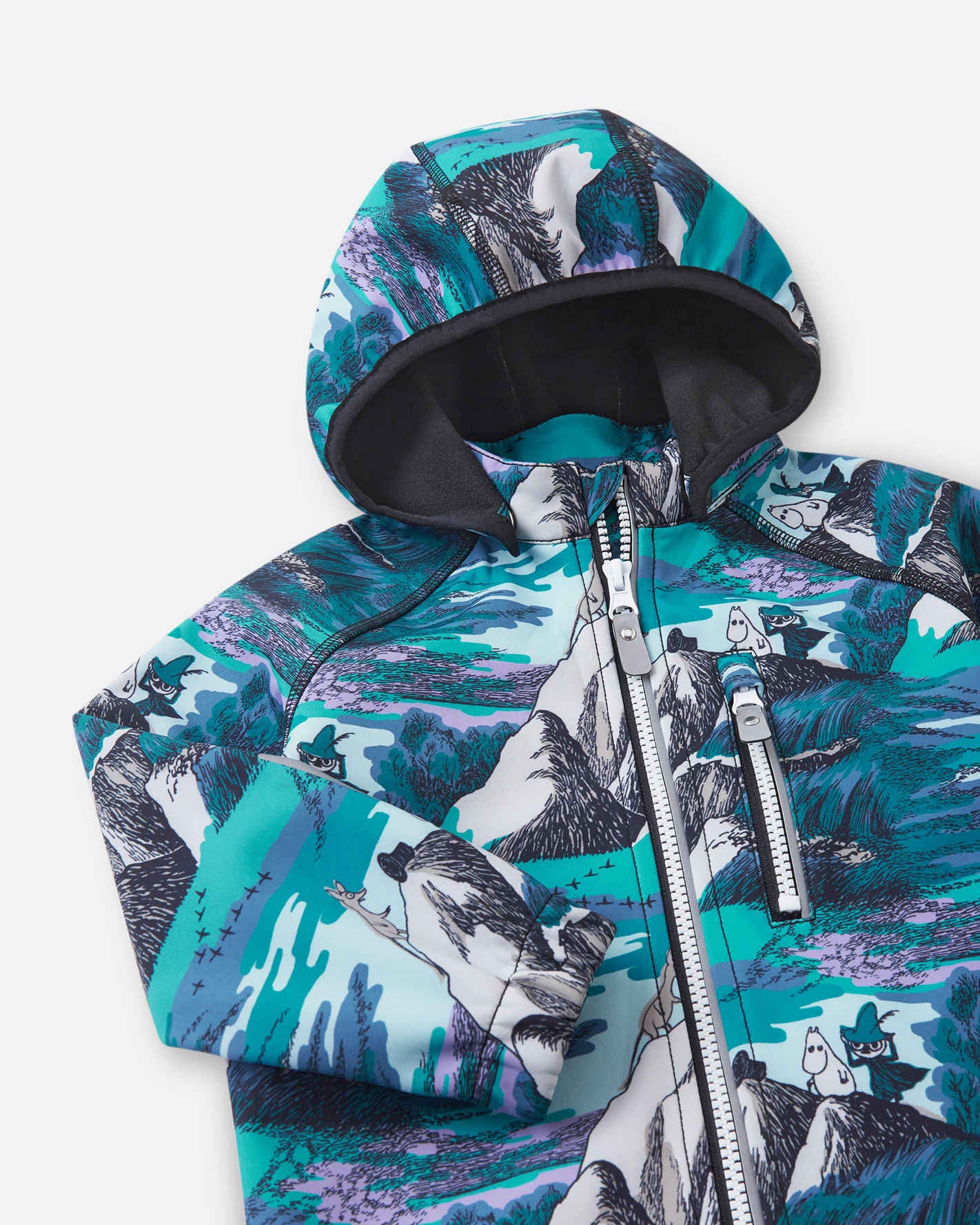 Kids' softshell jacket Moomin Vantti Outerwear
