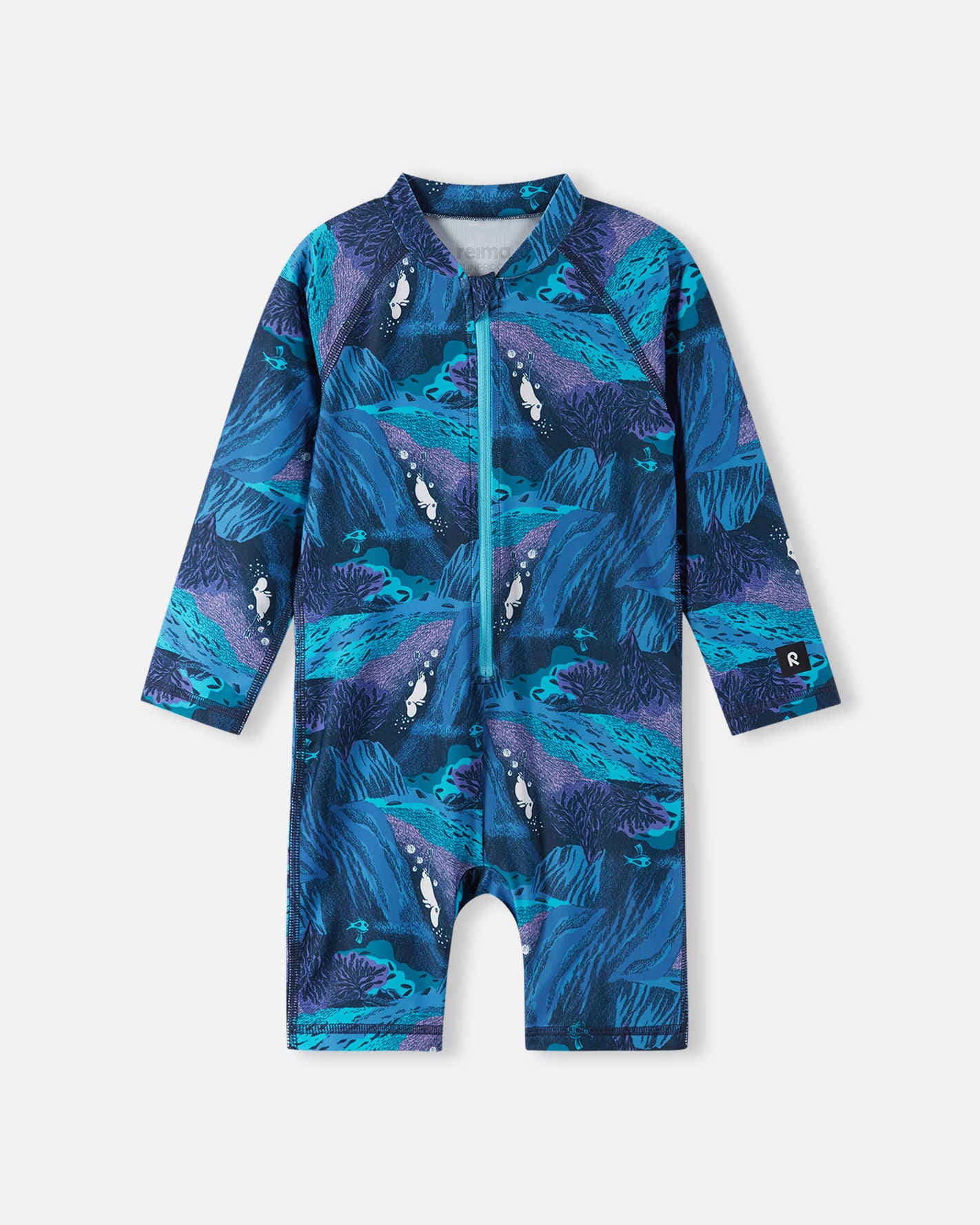 Toddlers' UV protective one piece swimsuit Moomin Sandig Winter